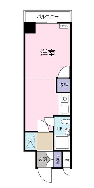 ヴィラ鵠沼 402号室 間取り