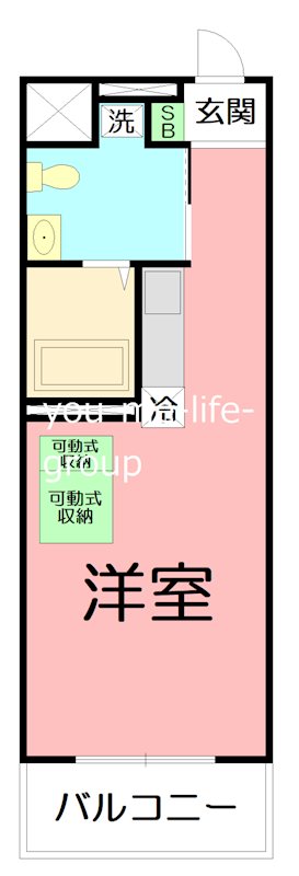 Ｋ.プラージュ 402号室 間取り