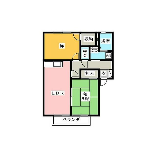 パームフィルズⅠ 間取り