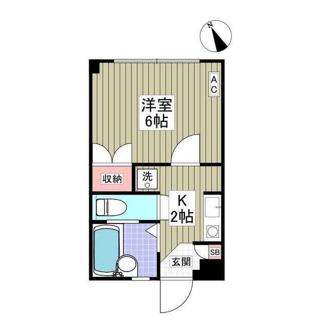 マルヴィエント湘南 105号室 間取り