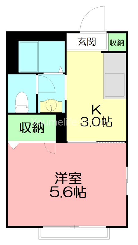 Bシャンブル（ボナーシャンブル） 105号室 間取り