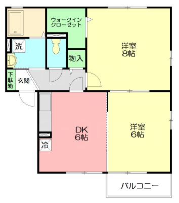 ラズベリーハイム 202号室 間取り