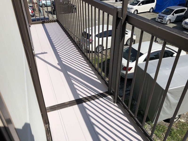 山本ハイツ ベランダ