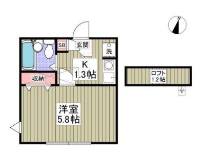 シャルマンフジ湘南壱番館 101号室 間取り