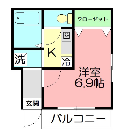 パンテオンA棟 間取り