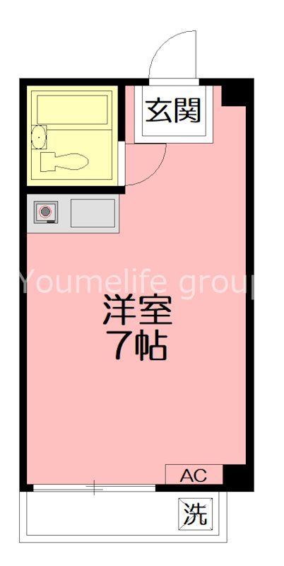 レナジア藤沢 303号室 間取り