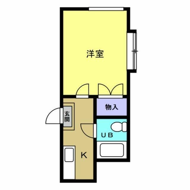 ティーラ伊勢原 105号室 間取り