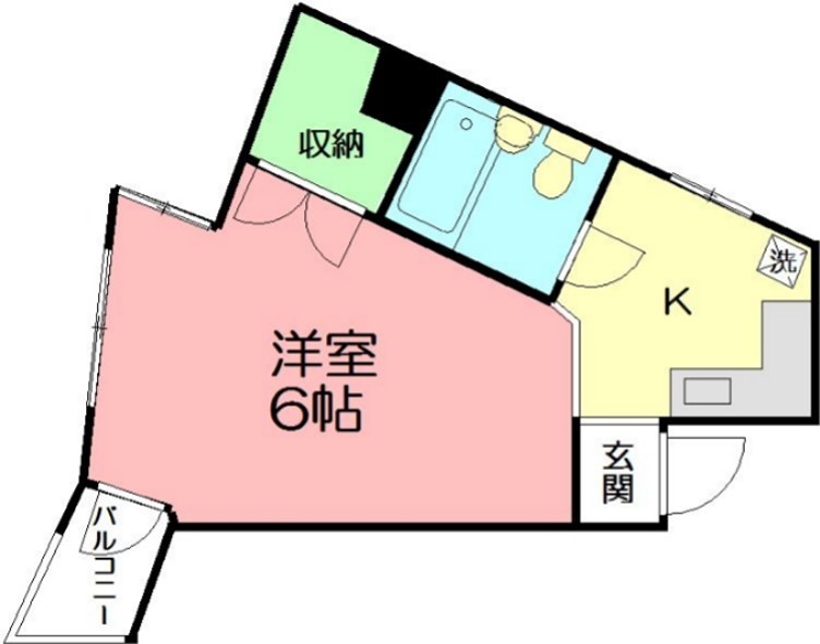 コンフォーム鵠沼 301号室 間取り