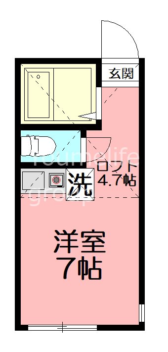 ユナイト大船ラ・ベル 203号室 間取り