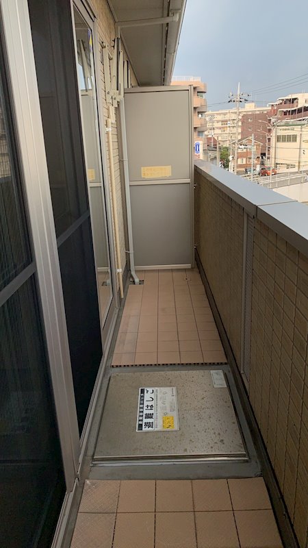 ラマージュⅡ ベランダ