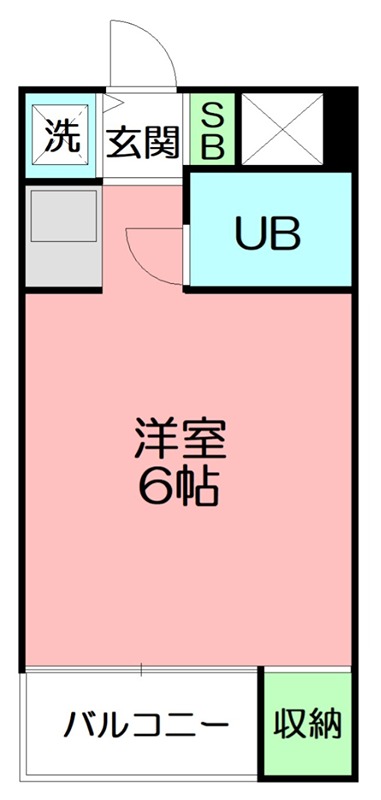 パークステイツ伊勢原 504号室 間取り