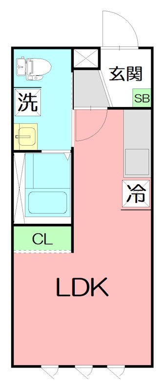 サザンクロス東海大学 間取り