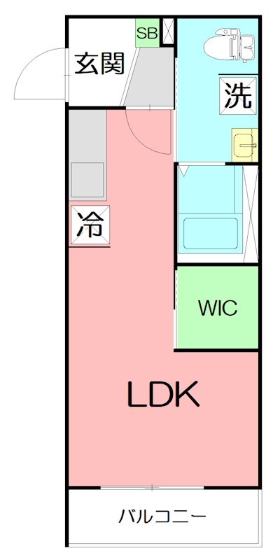 サザンクロス東海大学 間取り