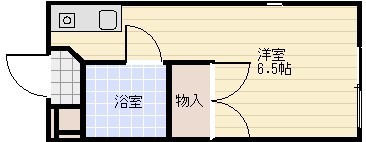 アルテミスtokai 102号室 間取り