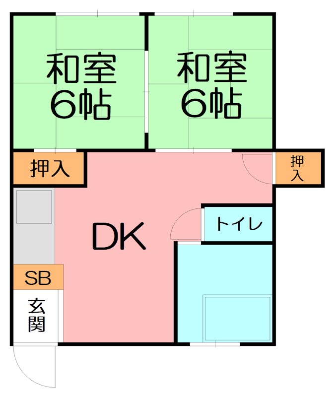 寿町よしみ荘 間取り