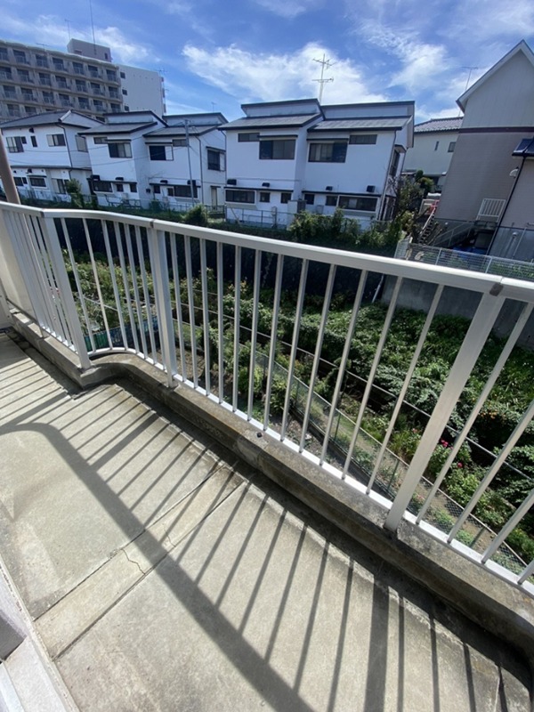 ハイツサニーサイド ベランダ