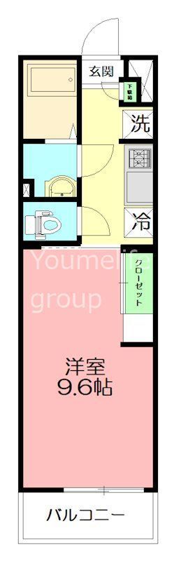 リブリ・桃浜町 305号室 間取り