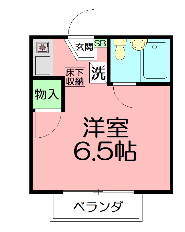 コーポＢＢ 101号室 間取り