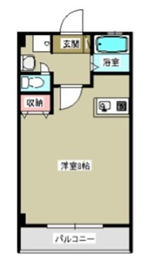 コーポ産興桜台Ⅱ 202号室 間取り