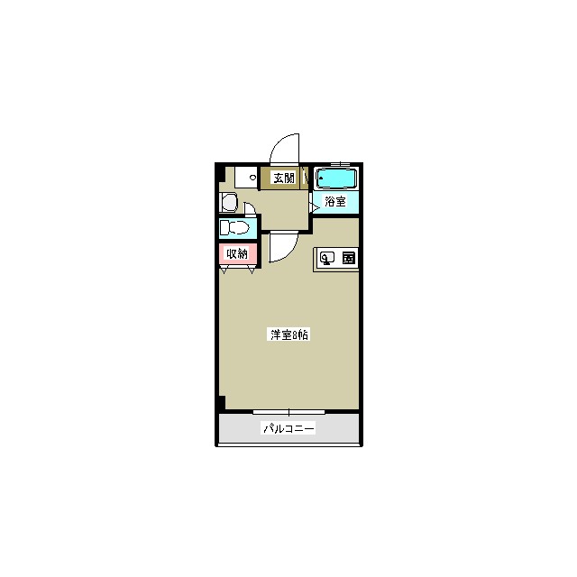 コーポ産興桜台Ⅱ 202号室 間取り