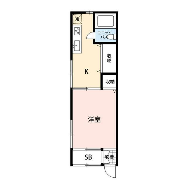 ベルドルフ 101号室 間取り