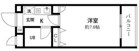 ＰＬＥＮＤＹ戸塚 208号室 間取り
