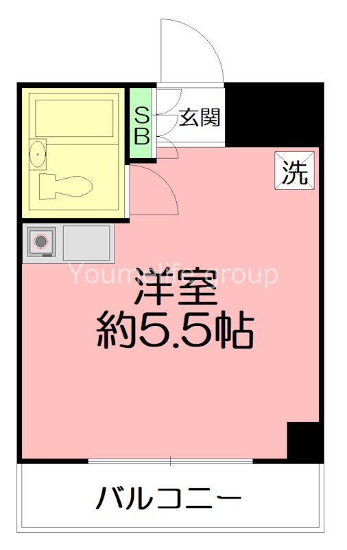 DMニューライフ湘南 305号室 間取り