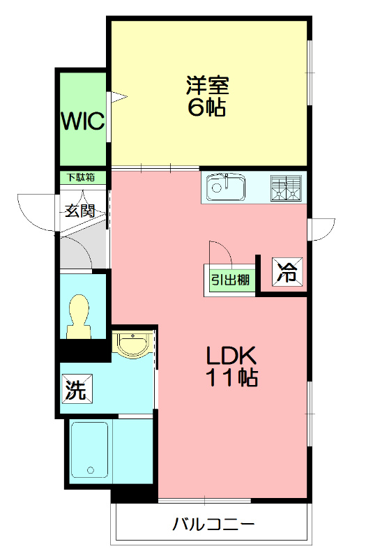 Crane Hills 矢部(クレインヒルズ） 間取り