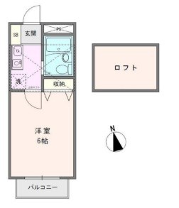 ビューパレス茅ヶ崎 207号室 間取り