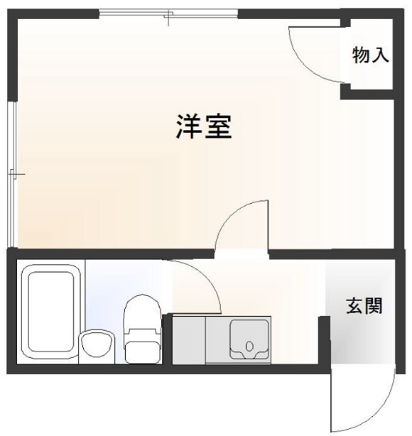 プラーズ愛甲C棟 101号室 間取り