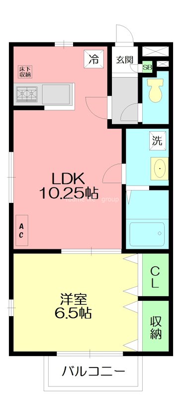 ミノリア 202号室 間取り