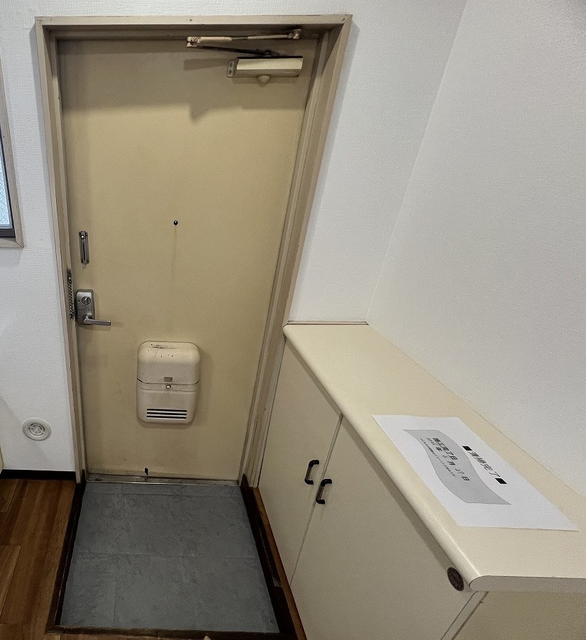 桜ヶ丘古田マンション 玄関