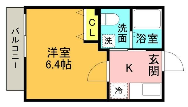 メゾン・ド・ユートピア小田原 202号室 間取り