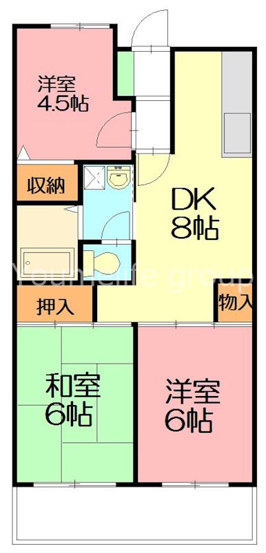 KRC藤沢ビル 403号室 間取り