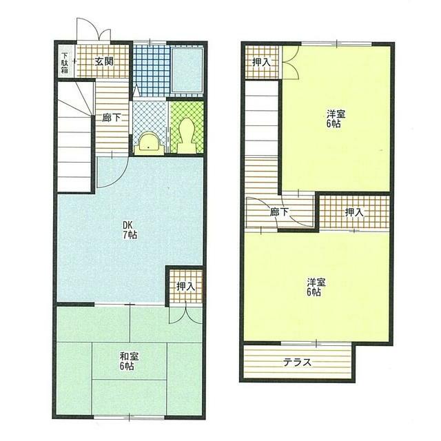 ハイツはみるとん 103号室 間取り