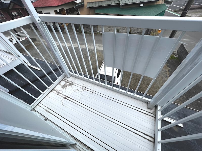 ハイツはみるとん ベランダ