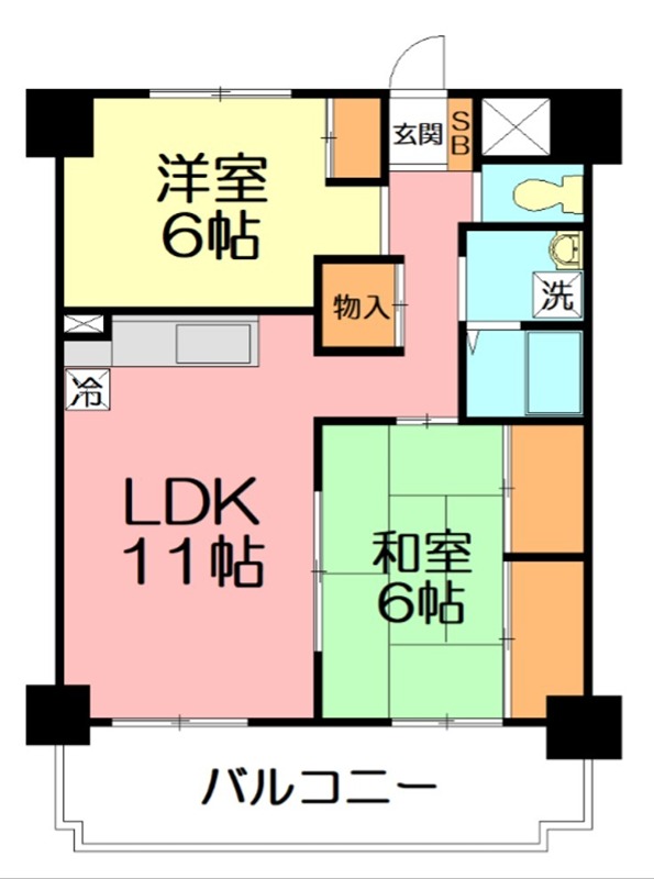 グランディア１１ 間取り