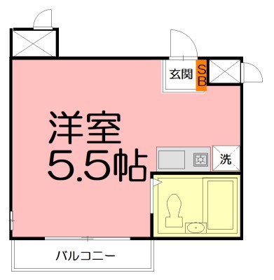 DMニューライフ湘南 302号室 間取り