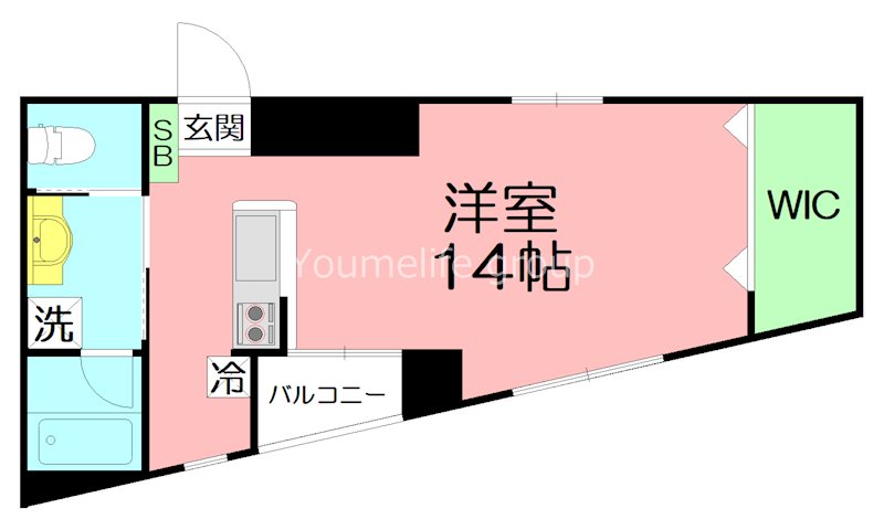 湘南ビル 201号室 間取り