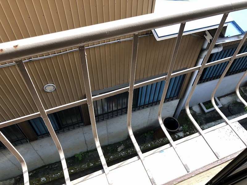 茅沼荘 ベランダ