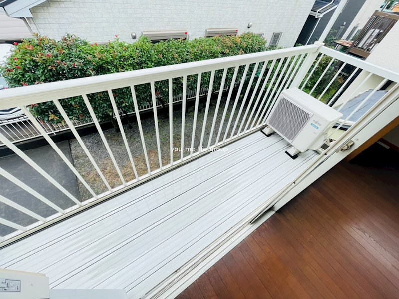 河内戸建 ベランダ