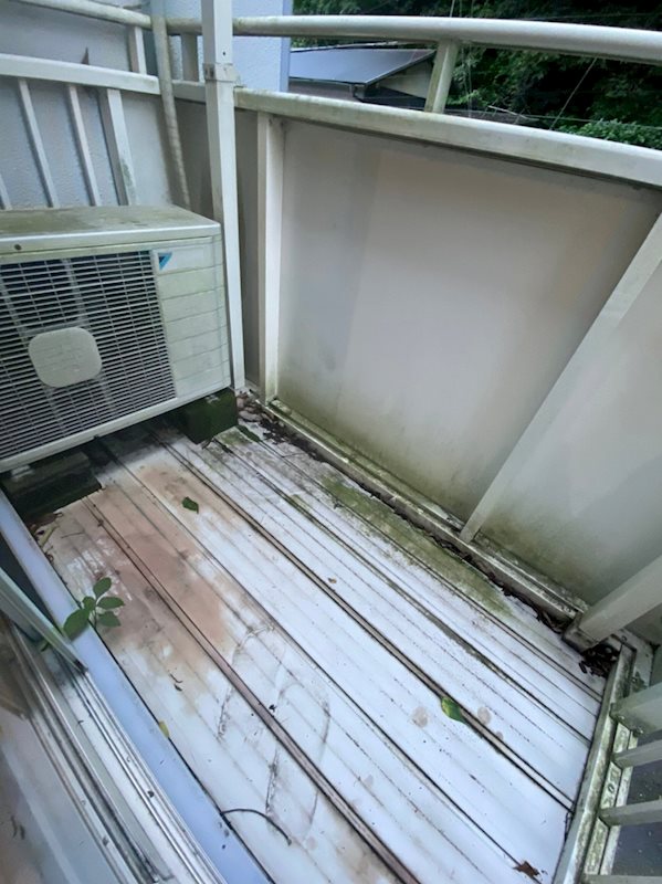 ハイツ大仏坂 ベランダ