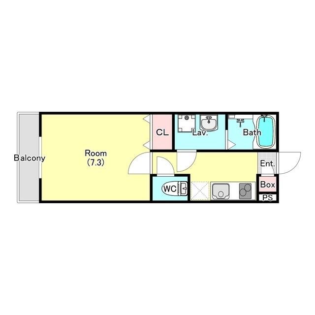 ジーメゾン伊勢原石田 102号室 間取り