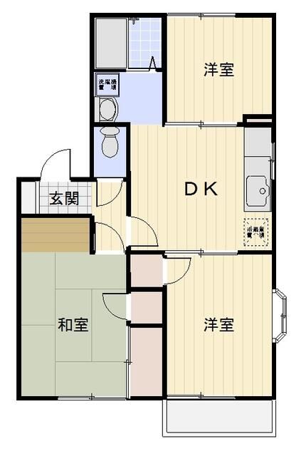 コンフォートISHII 201号室 間取り