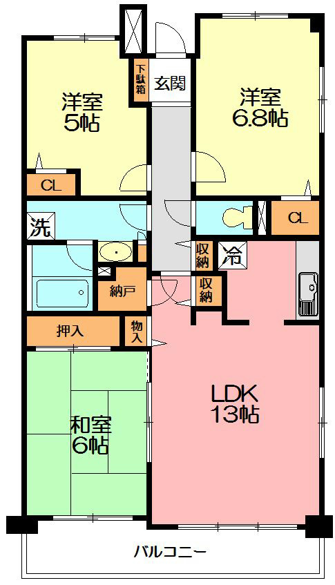 セピア湘南 101号室 間取り