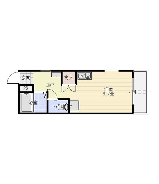 サンパティオ 301号室 間取り