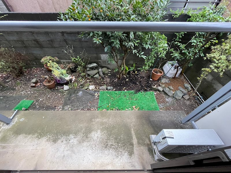 コーポ安岡 ベランダ