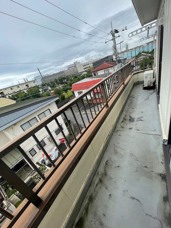 折田マンション ベランダ