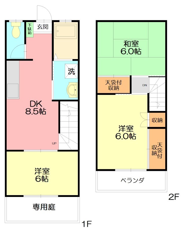 コンフォール  105号室 間取り