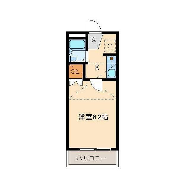 レオパレス茅ヶ崎第一 間取り